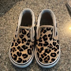Leopard Toddler Vans